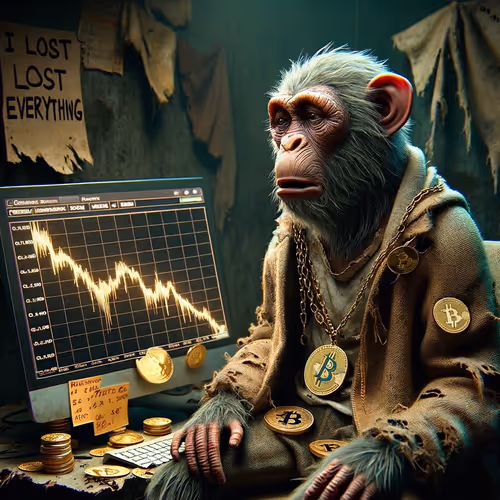 I M DONE BTC MONKEY