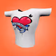 DCL BabyDolls Heart T-Shirt