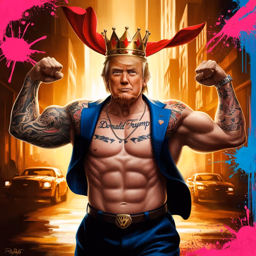 king trump drops