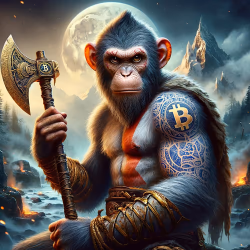 GOD OF BTC MONKEY