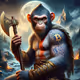 GOD OF BTC MONKEY