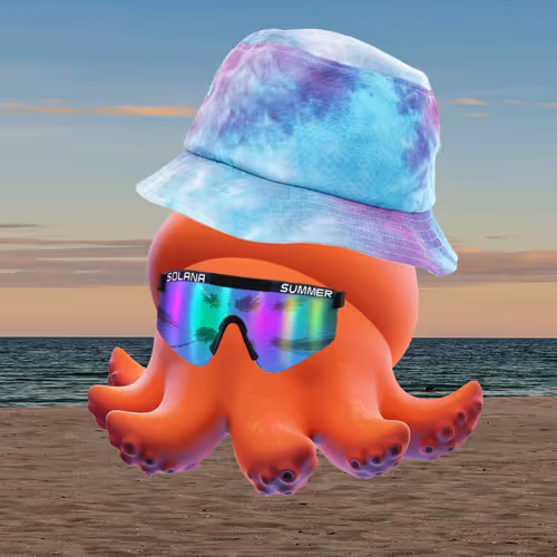 Solana Squid Wif Hat