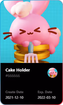 Cake Holder