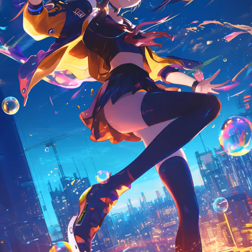 super heroines and bubble