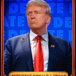 Trump Digital Trading Cards Debate Bonus Edition #3