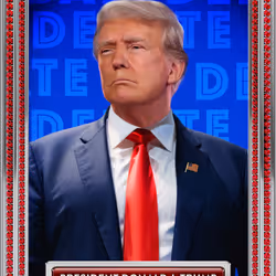 Trump Digital Trading Cards Debate Bonus Edition #338