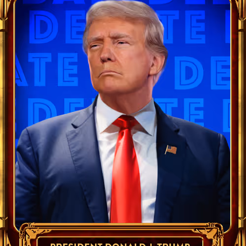 Trump Digital Trading Cards Debate Bonus Edition #228