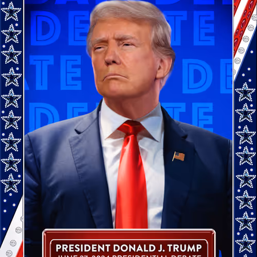 Trump Digital Trading Cards Debate Bonus Edition #231