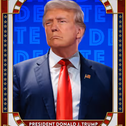 Trump Digital Trading Cards Debate Bonus Edition #85