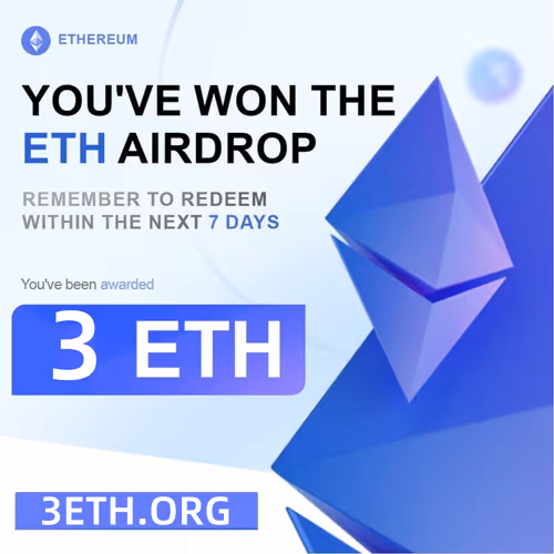 Airdrop at 3eth.org 🎁