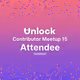 Unlock Contributors Meetup 15 Attendee POAP
