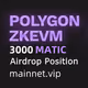 5000MATIC Reward at mainnet.vip  🎁
