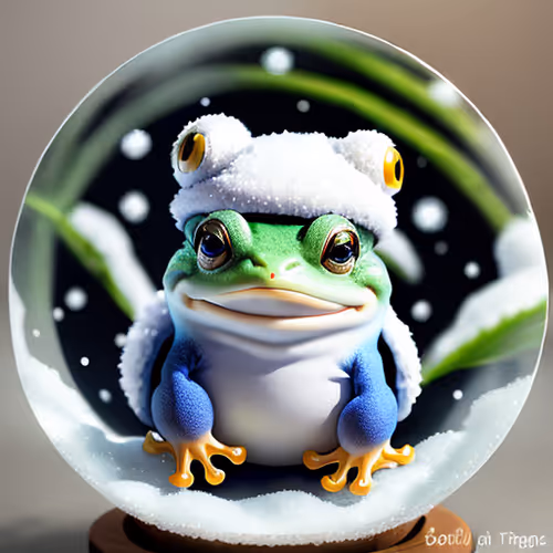 Winter Frog