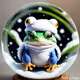Winter Frog