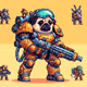 Armored pug # 26