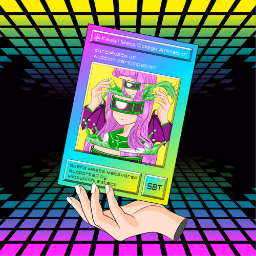 Kawaii Meta Collage Badge Sbt