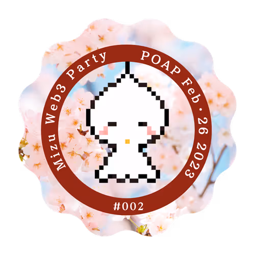 Mizu Web3 Party POAP #002