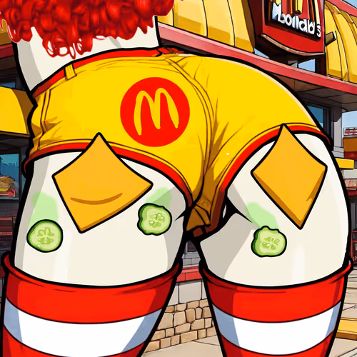 McButt with Cheese (and pickles)