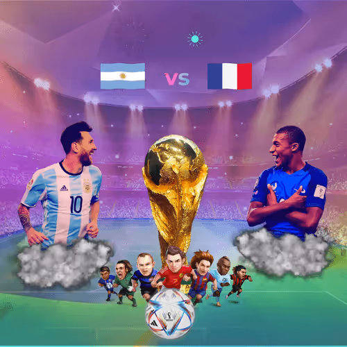 Head-to-Head Argentina vs France 1/10000