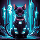 Futuristic cat