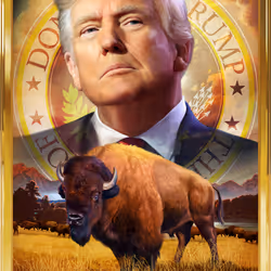 Trump Digital Trading Cards America First Edition #10454