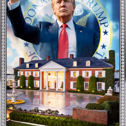 Trump Digital Trading Cards America First Edition #7002