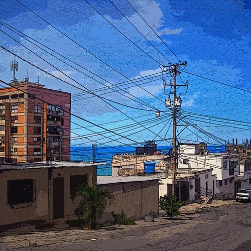 El Mar Caribe desde La Guaira