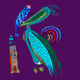 Whimsical Wings: The Colorful Carnival of Majestic Pelicans