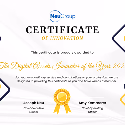 Digital Assets Innovator 22