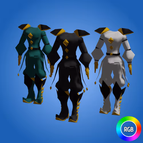 Upgraded RGB Jester Outfit
