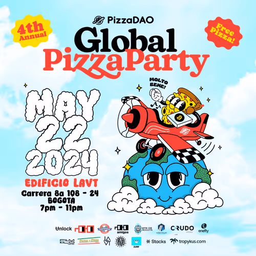 Global pizza party - Bogotá 2024