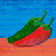 Pixelated Chili Peppers