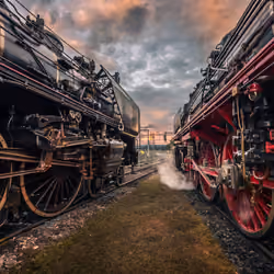 2 trains