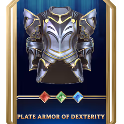 Plate Armor of Dexterity