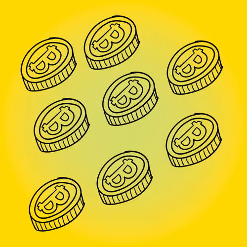8 Bitcoins