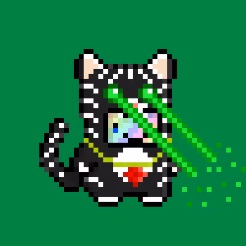 Logotipo de Pixel Chibis Nft