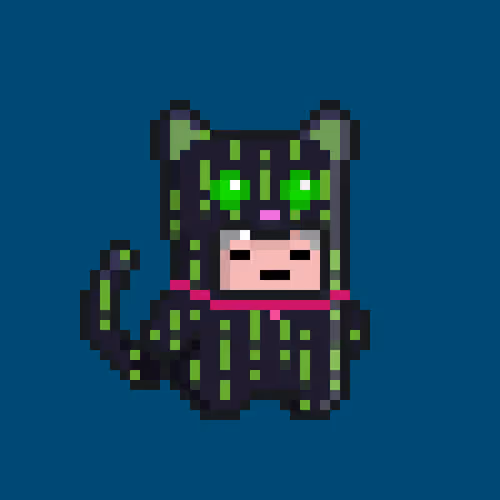 Logotipo de Pixel Chibis Nft