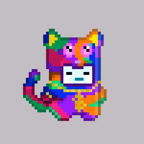 Logotipo de Pixel Chibis Nft
