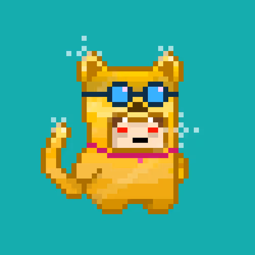 Logotipo de Pixel Chibis Nft