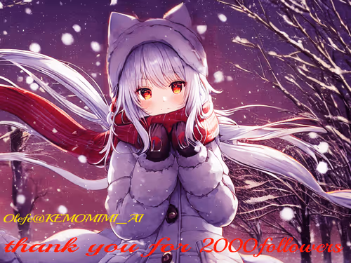 Twitterフォロワー様2000人記念NFT