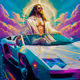 Synthwave Jesus