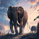Giant elephants