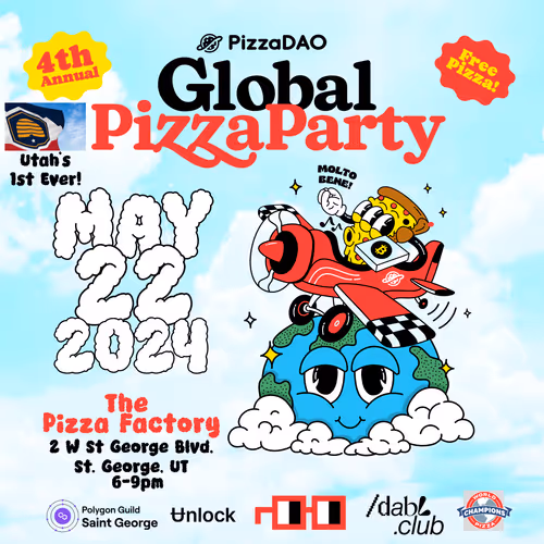 Utah's First Global PizzaDAO Party