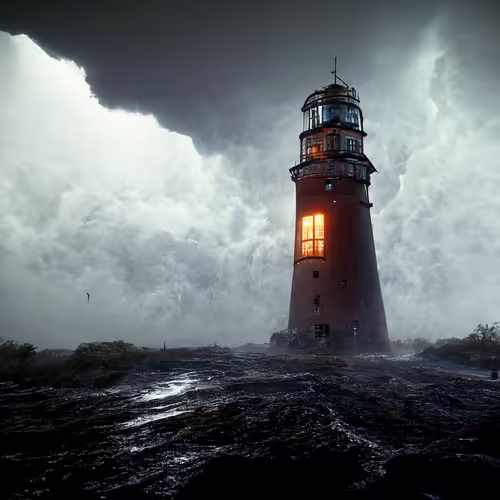 mystery light house