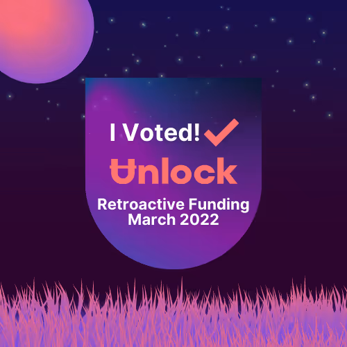 Unlock Protocol Mar 2022 Voting