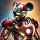 Minnie Mouse Iron Man #01