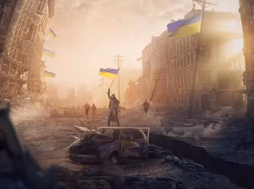 Support for Ukraine Stop War V4