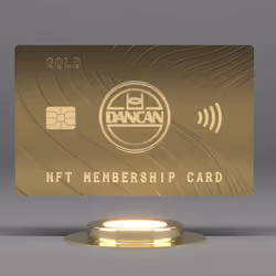 Dancan Card - Gold