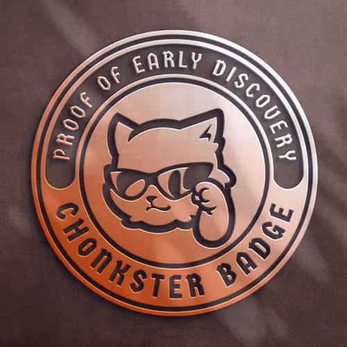 CH0NKSTER BADGE