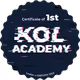 Certificate of 1st KOL Academy V2